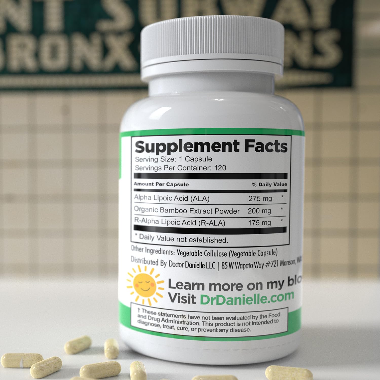 Amazon.com: Alpha-Lipoic Acid by Dr. Danielle, Neuropathy Support